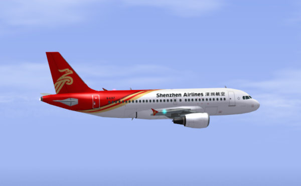 深圳航空 A319