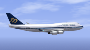 华信航空 B747-400