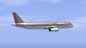 韩亚航空 A320 旧涂装