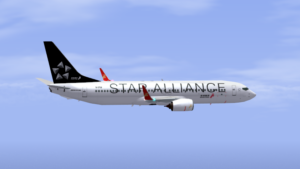 深圳航空 B737-800 Star Alliance